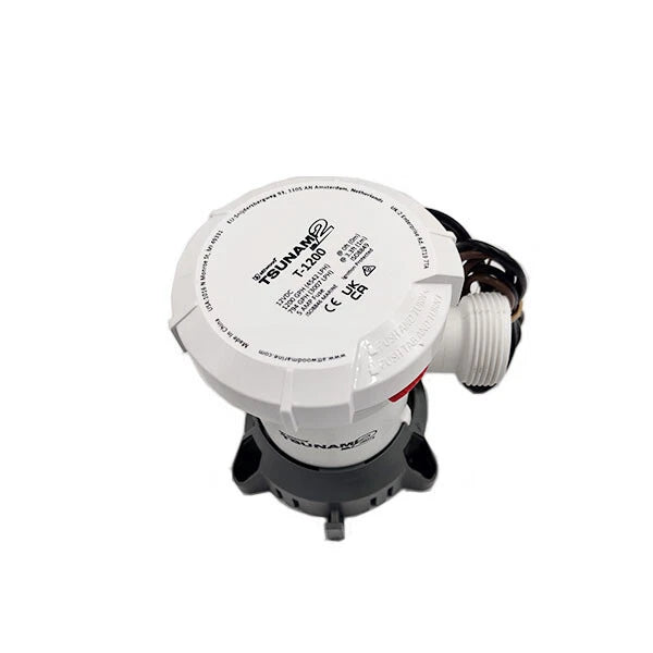 Attwood 5612 Tsunami Mk2 12V 1200 GPH Bilge Pump for Boats