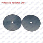 2Pcs Heat Exchanger Cover Gasket for Mercury Marine Mercruiser (27-891716)