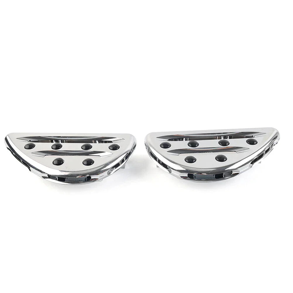 Chrome Rear Passenger Floorboard Foot Pegs for Harley Touring (1993-2023)