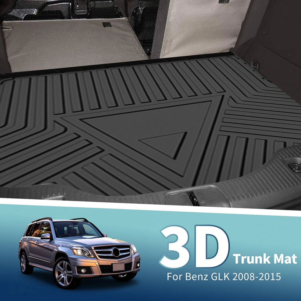 Cargo Liner Rear Trunk Mat for Mercedes-Benz GLK (2008–2015) TPE