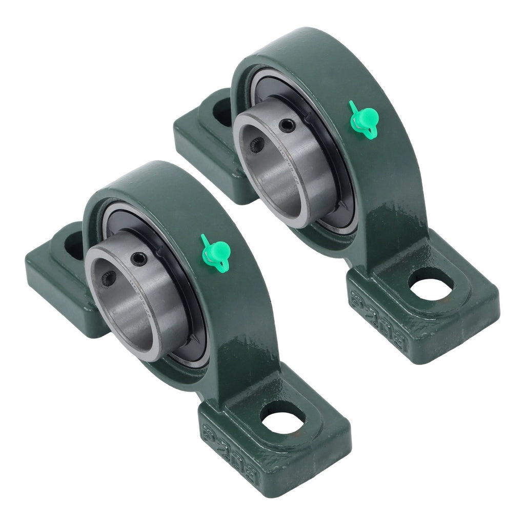 Set of 2 Pillow Block Bearings UCP209-28 for Various Applications