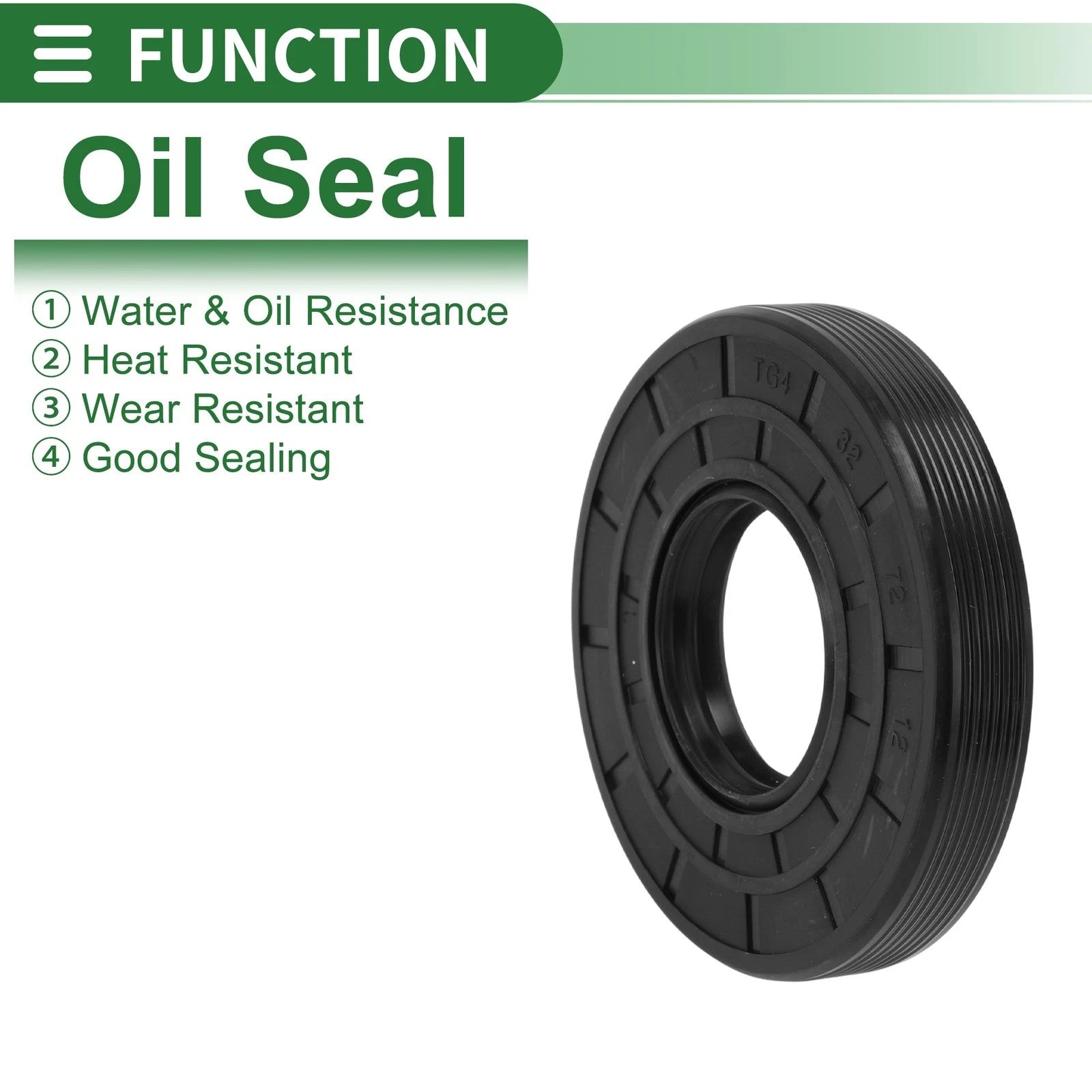 Oil Seal   - NBR Rubber 32x72x12mm