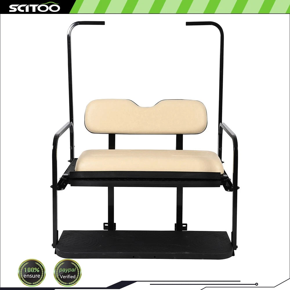 Flip Folding Rear Back Seat Kit for Club Car DS (2000–2013)