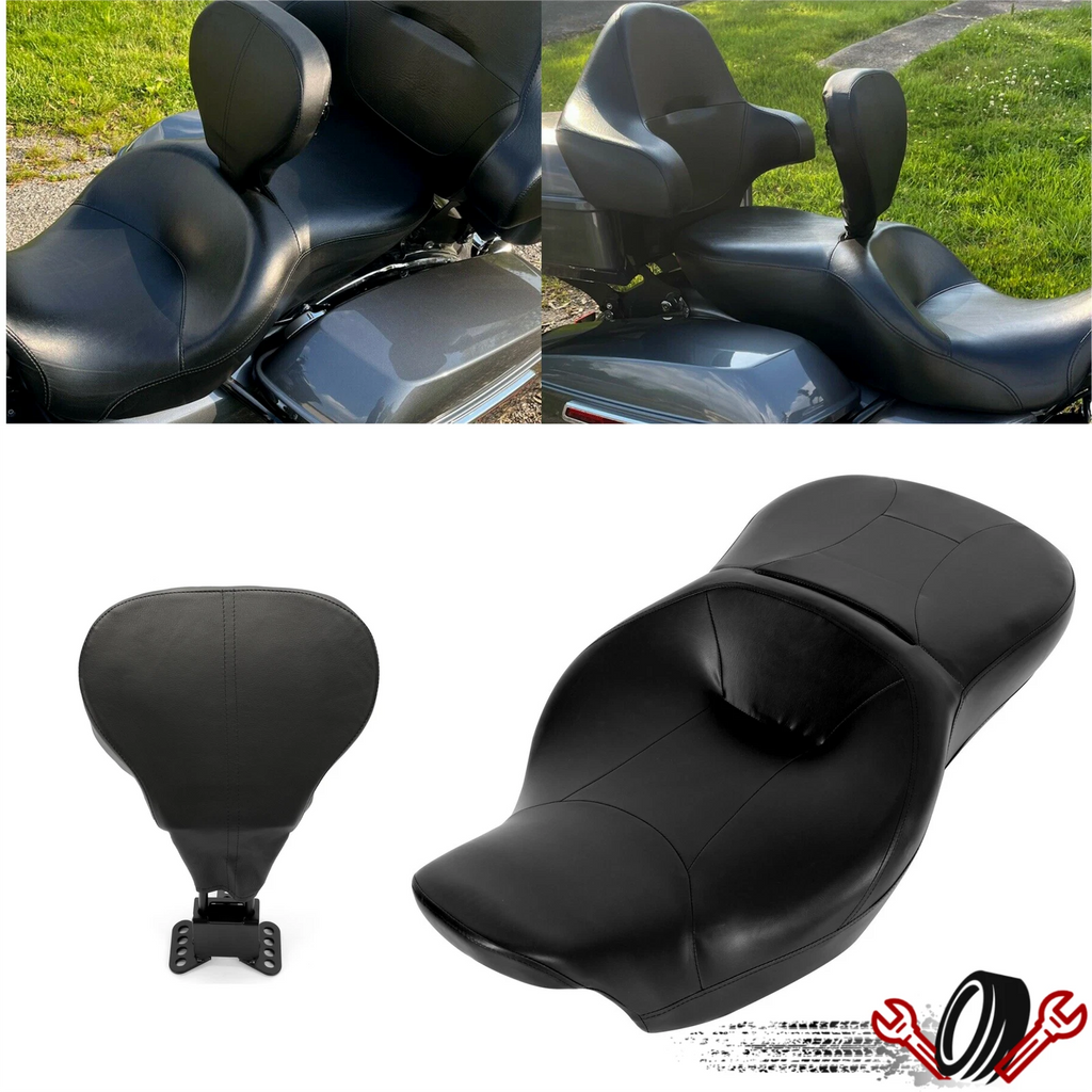 Passenger Seat Backrest for Harley Touring Street Road Glide (2009–2023)