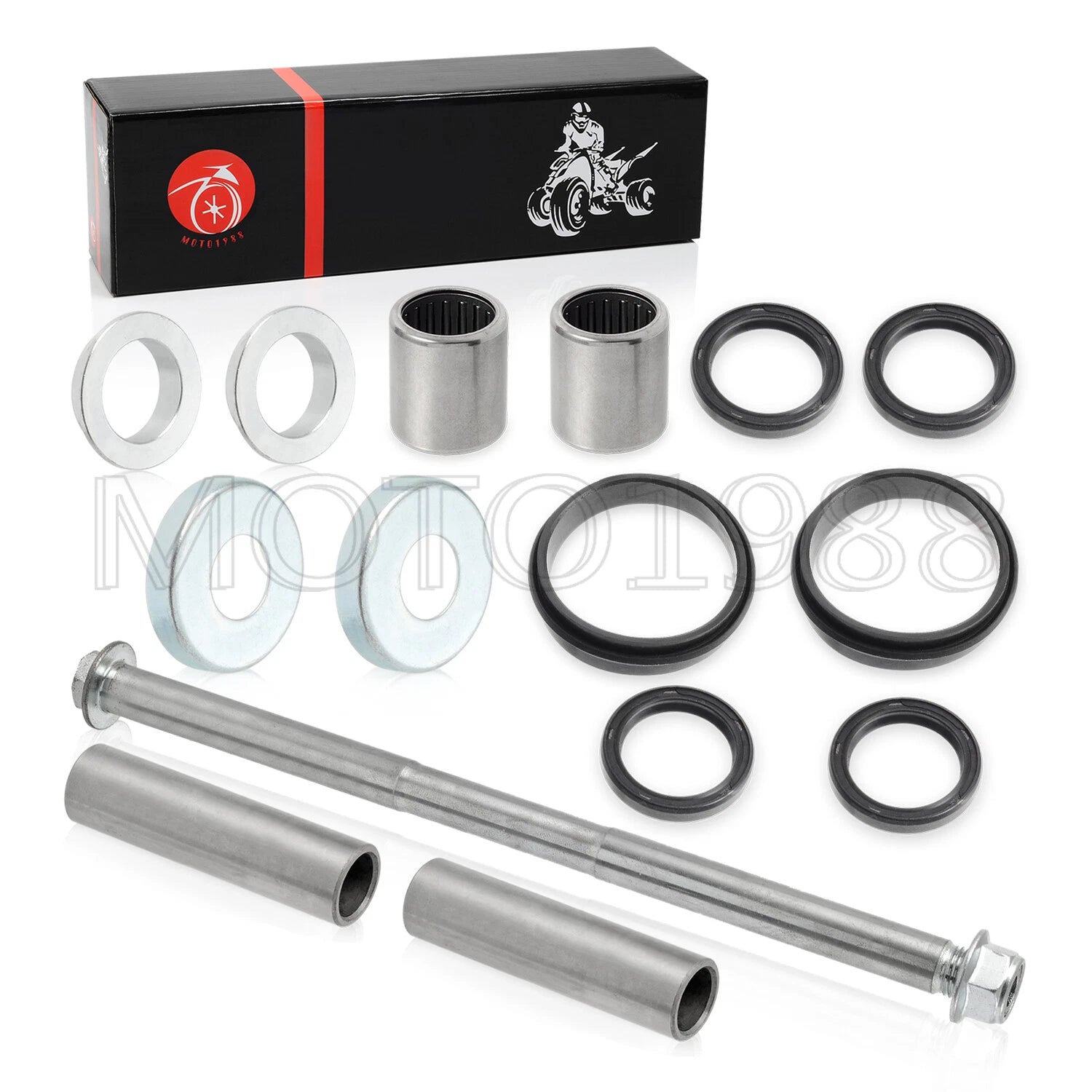 Swing Arm Bearings Seals Collar & Pivot Kit for Honda TRX450R TRX450ER (2004–2014)