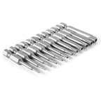 12pc Torx Bit Set for Quick Change Driver Drill Security Tamper Proof