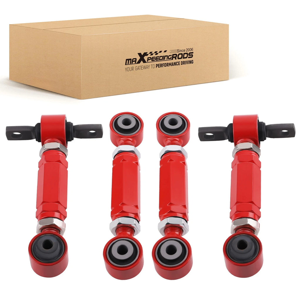 4X Rear Camber Toe Arm Kit for Honda Civic (1988–2000) & Integra (1990–2001)