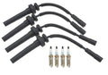 Professional Ignition Wire Set & 4 ACDelco Spark Plugs for Dodge L4