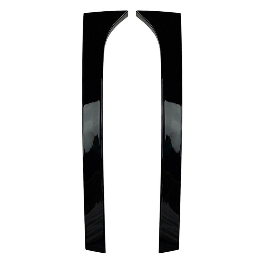 2X Rear Window Spoiler Side Wing Trim Cover for Skoda Superb (2008–2015)