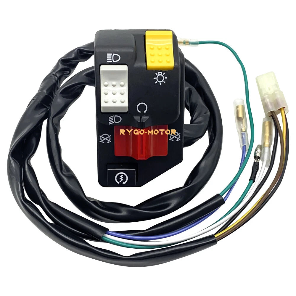Handlebar Switch Start Stop Kill Headlight for Honda Recon 250 (2002–2004)