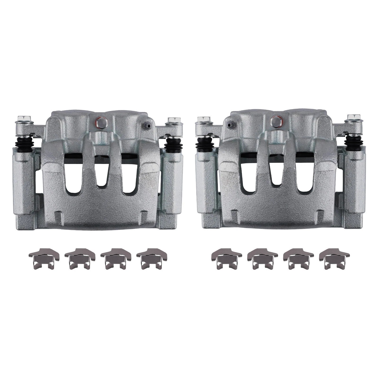 Set of 2 Rear Brake Calipers with Bracket for Ford F-250 F-350 Super Duty (2008–2012)
