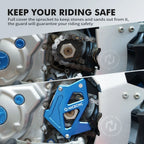Case Sprocket Cover Guard Chain Guide for Yamaha Raptor 700 YFM700R (2006–2026)
