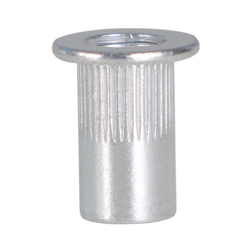 Pack of 100 Aluminum Flange Nutserts for Automotive Applications