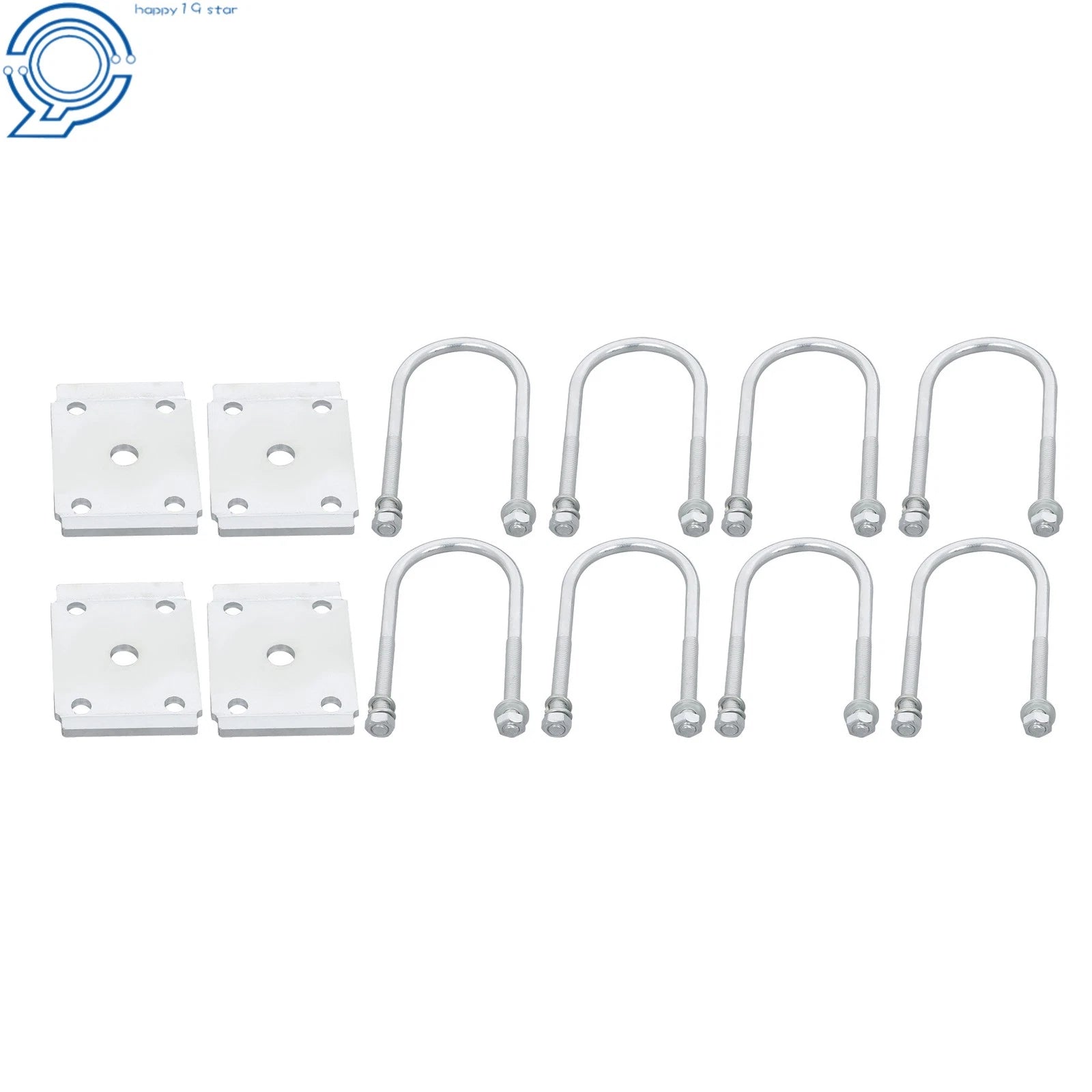 6000lb Tandem Trailer Axle Suspension Kit for Trailer (3000# Spring)