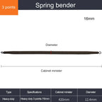 PVC Pipe Bending Tool with 4 Points Curve Spring (420mm Length)