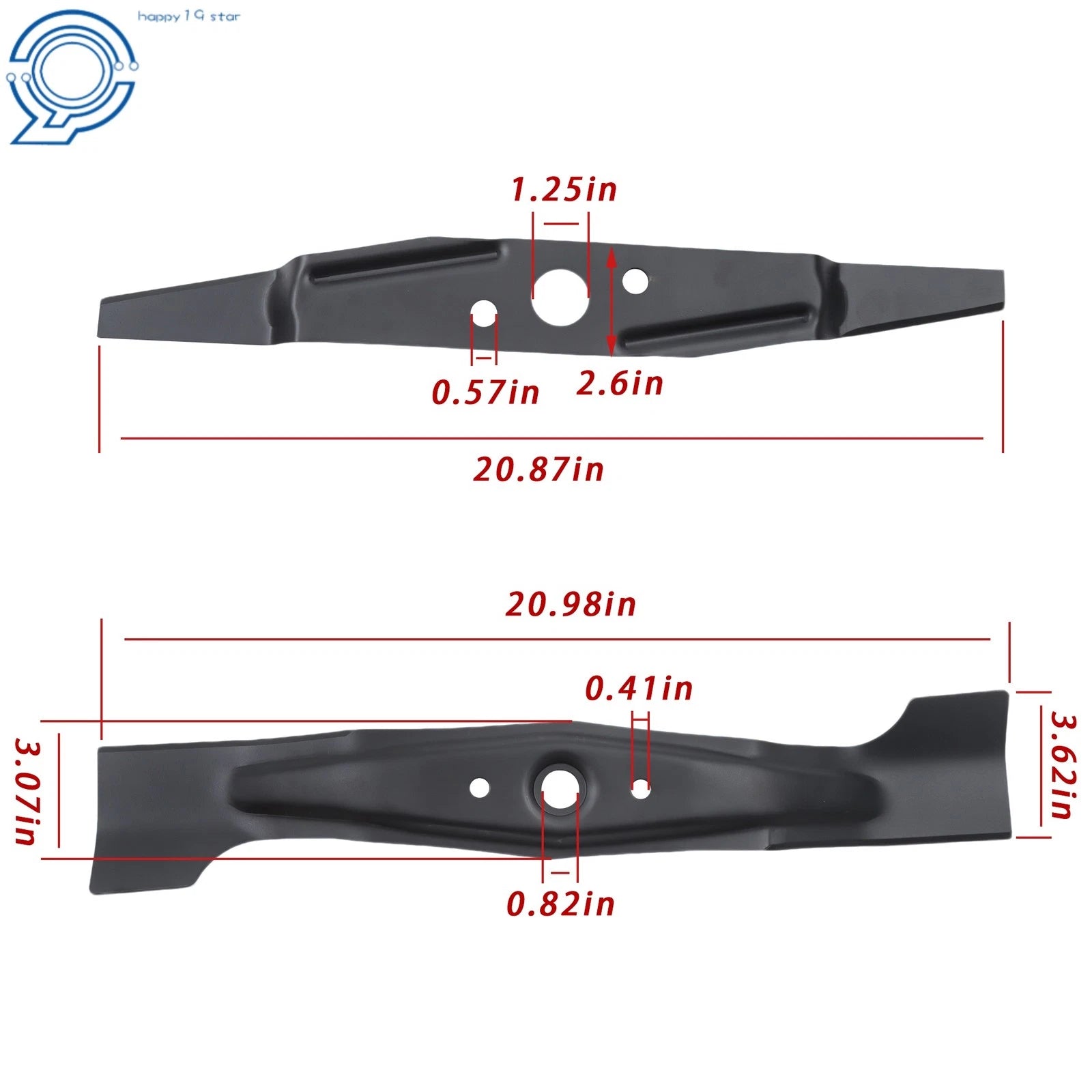 Blade Kit for Honda HRC216K2 HRC216K3 (2016-2021)