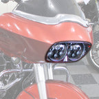 5-3/4" Dual LED Headlight Assembly for Harley Touring Road Glide (1998–2013)
