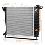 Aluminum Core Radiator for Ford Ranger/Mazda B2300 (1985–1994) DPI-1062