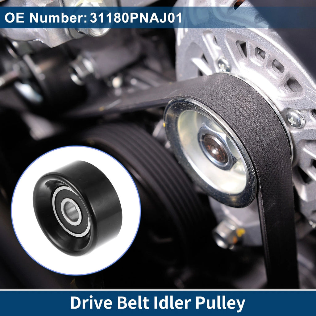 Drive Belt Idler Pulley for Acura RDX (2007–2012) No. 31180PNAJ01 1 Pc