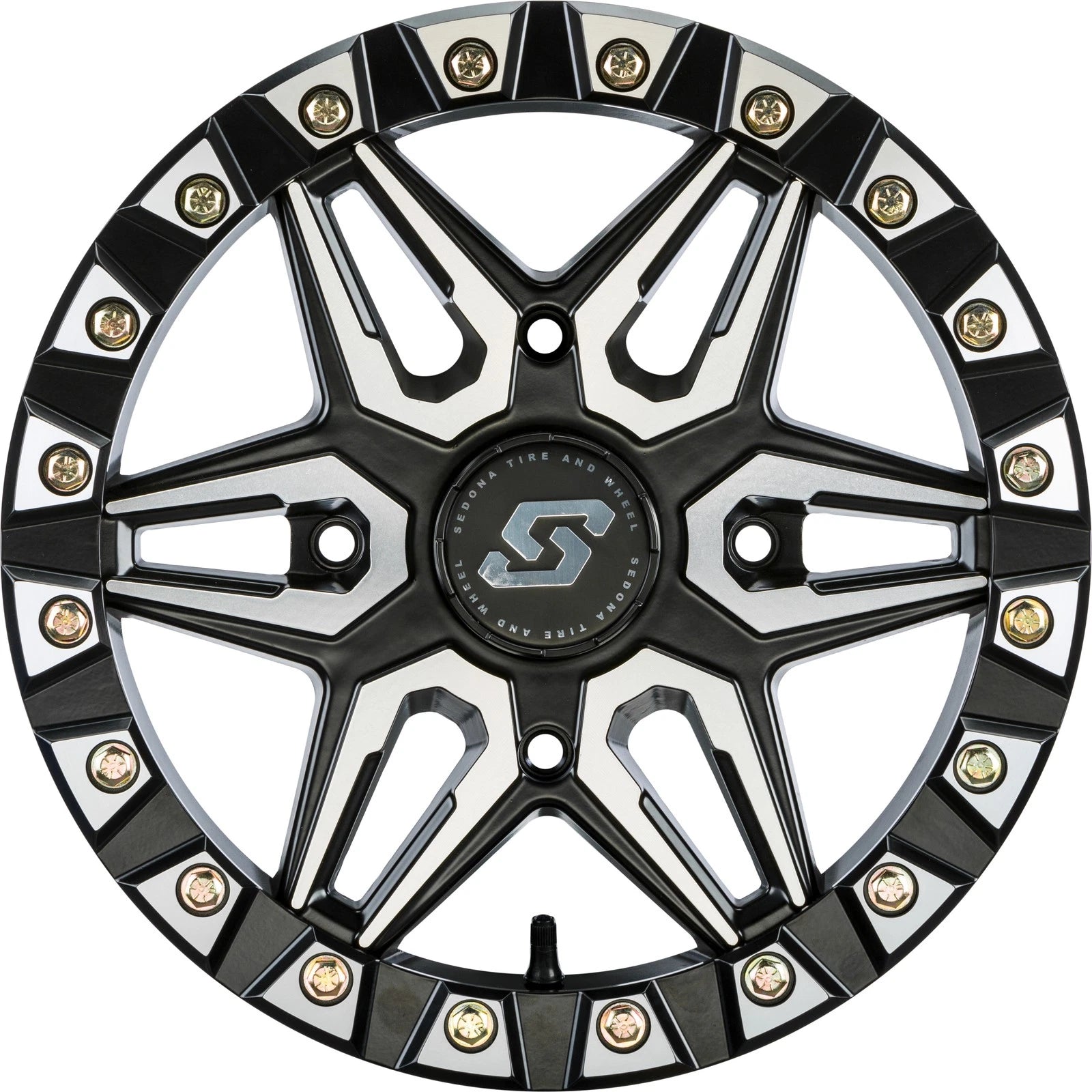 Sedona Split 6 Beadlock Wheel 15x6 4/137 for ATV/UTV (Races & Recreation)