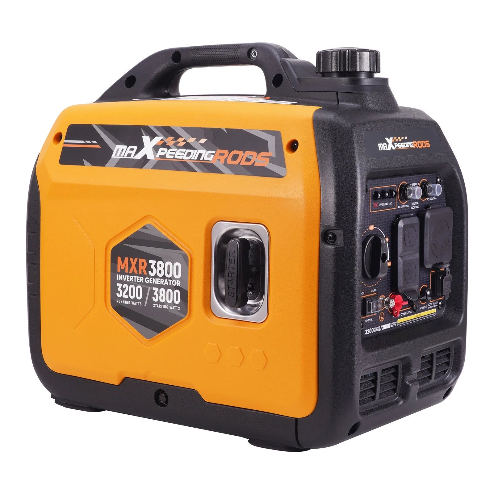 Portable Inverter Generator for Camping Home Backup (3.2-3.8KW)