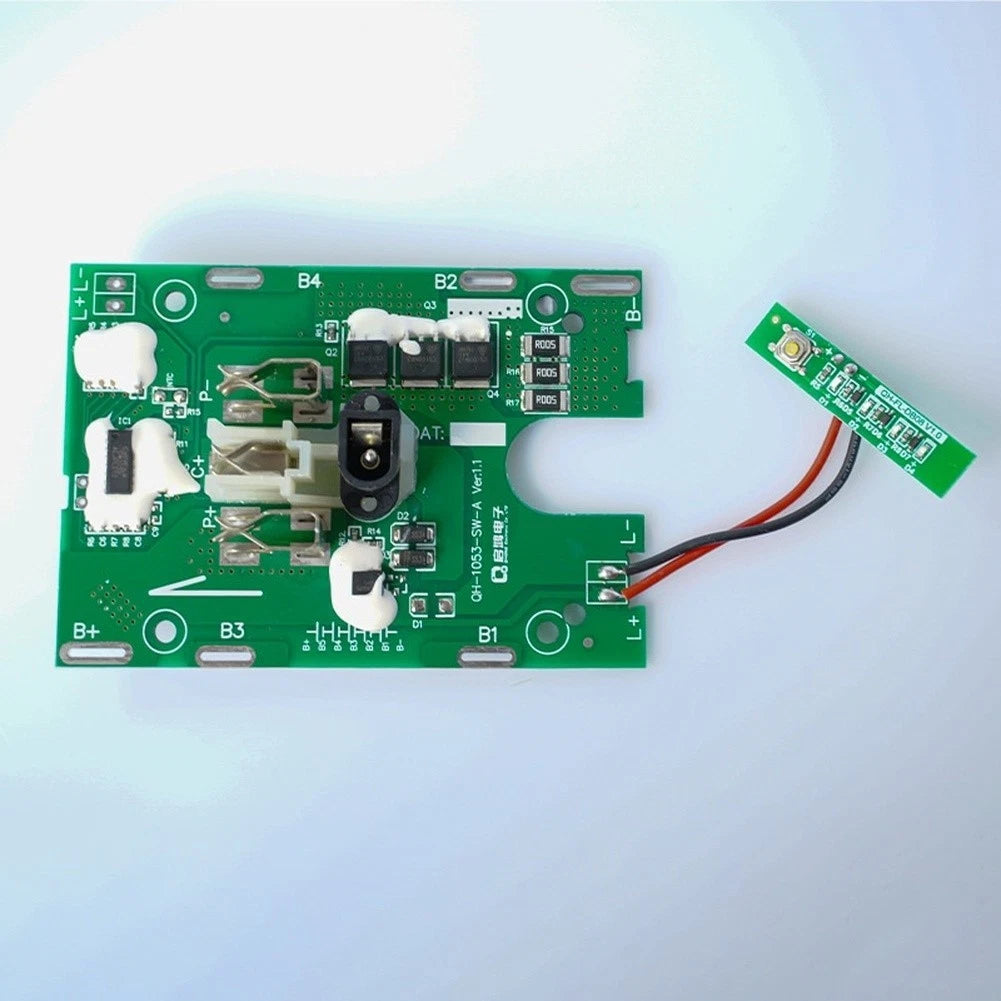Electric Drill Battery Protection Board with 3MOS and LED Light