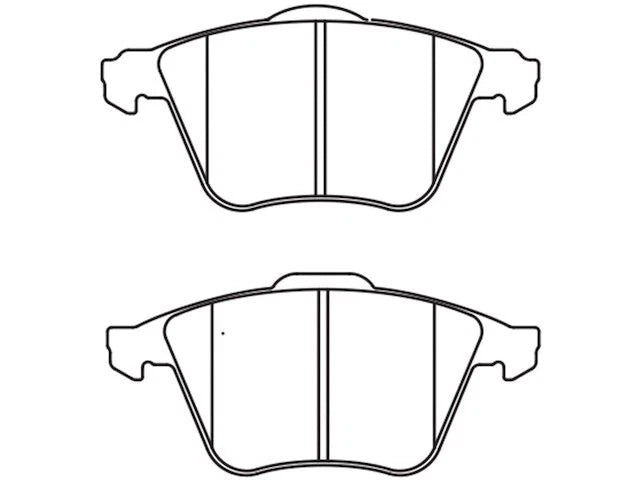 Front Brake Pad Set for Mazda 6 (2006–2007) DR125PW