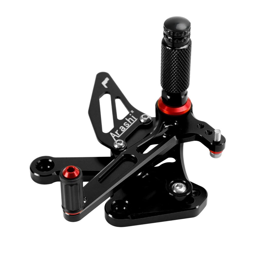 Adjustable Rearsets Foot Pegs for Kawasaki ZX4R ZX4RR (2022–2024)