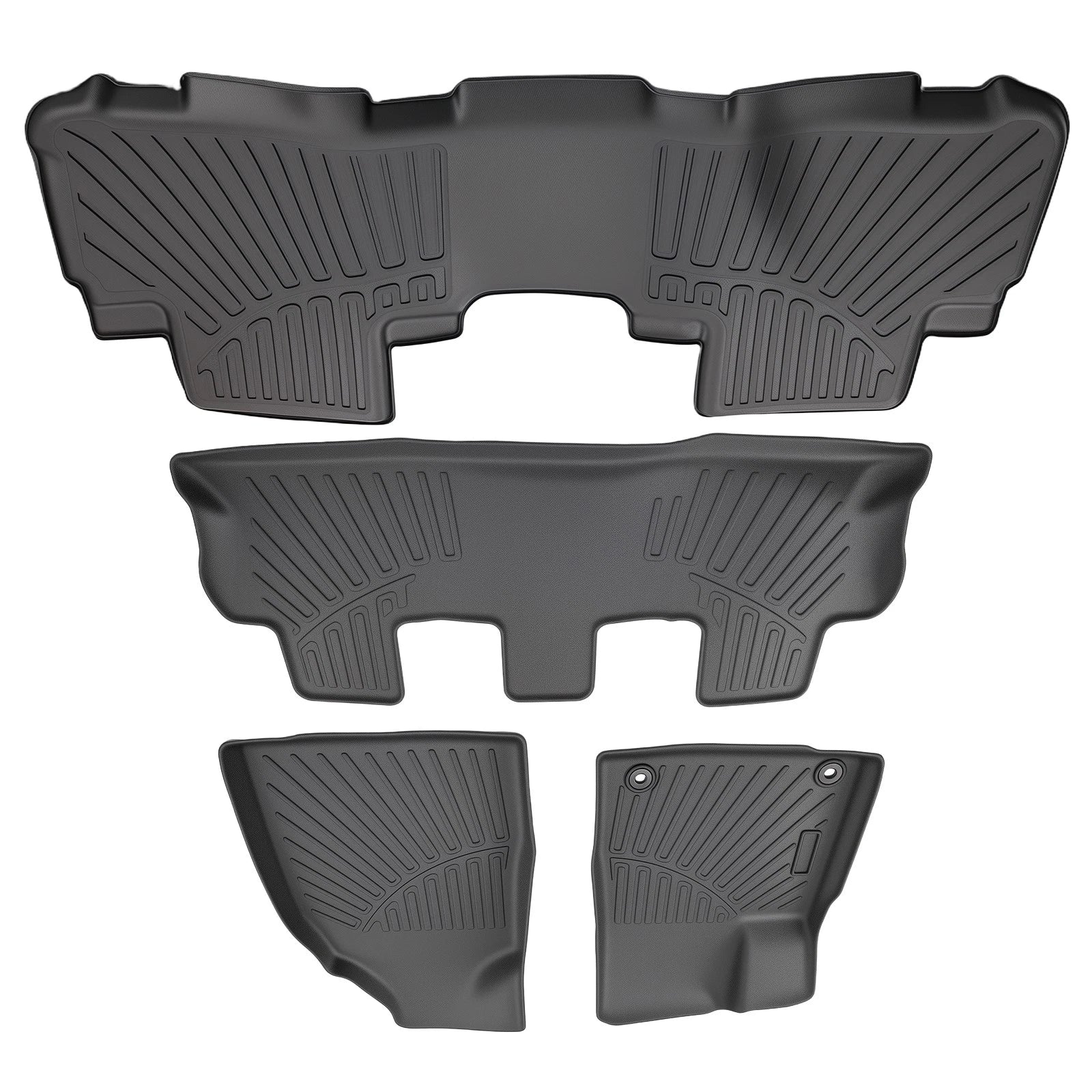 Anti-Slip Floor Mat for Toyota Highlander Hybrid (2014–2019) TPE
