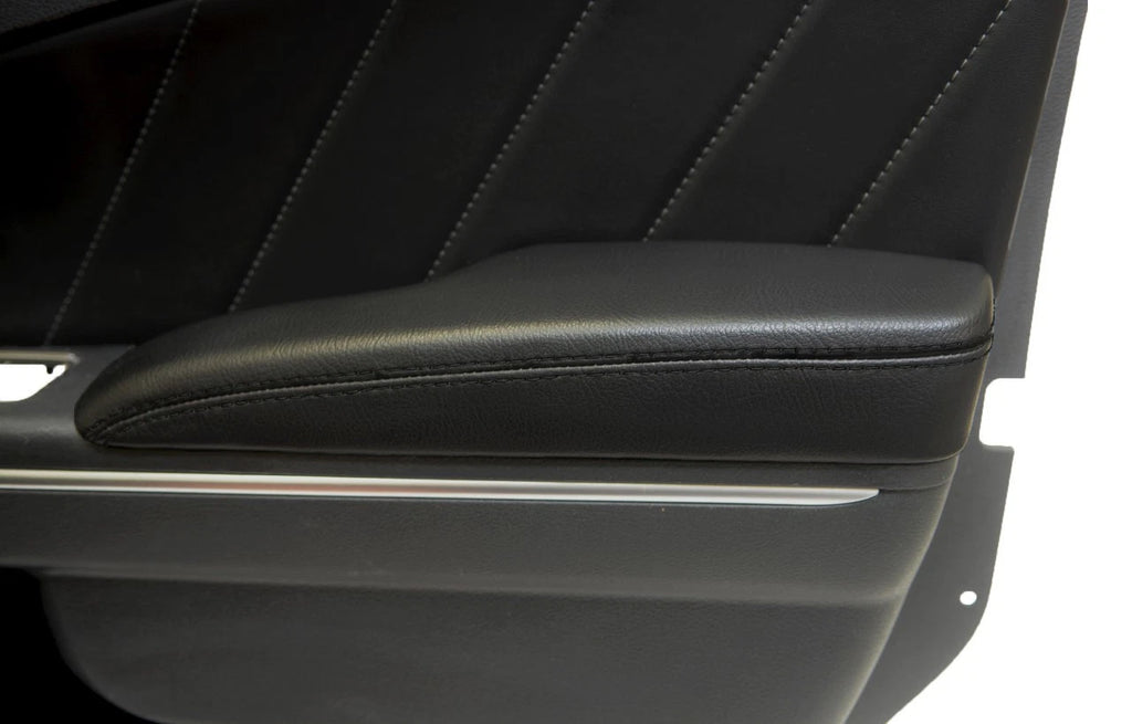 Leather Synthetic Door Armrest Cover for Dodge Charger (2011–2019) Black