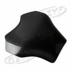 Rear Carbon Fiber Fuel Gas Tank Protector for Kawasaki Ninja ZX14R (2006–2011)