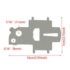 Multi Tool Deck Key for Marine Gas Cover and Shackle Use