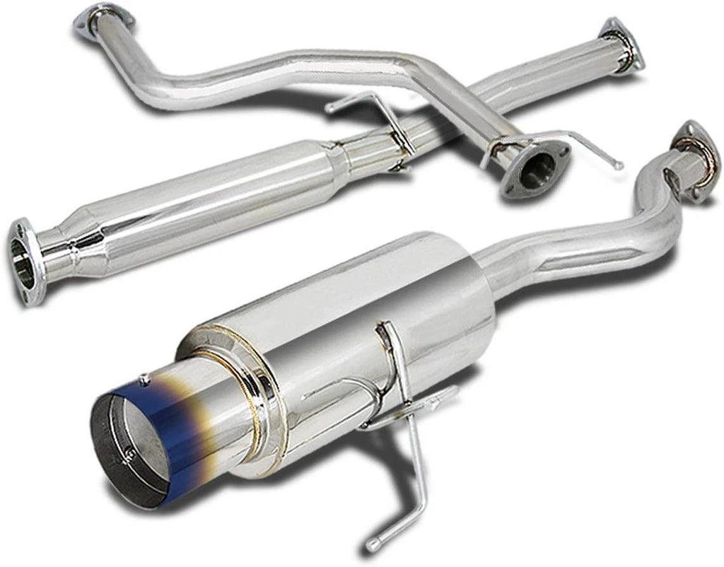 Catback Exhaust System for Acura Integra GSR (1994–2001) - 4.5" Burnt Tip