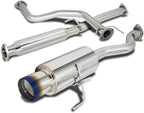 Catback Exhaust System for Acura Integra GSR (1994–2001) - 4.5" Burnt Tip