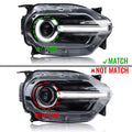 Full LED Headlight for Ford Bronco Sport (2021–2024) RH w/ LED Halo