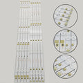 Set of 2 LED Strips for SHARP LC-55P6000U, Insignia NS-55D420NA18 (2015–2015)
