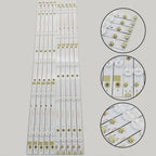 Set of 2 LED Strips for SHARP LC-55P6000U, Insignia NS-55D420NA18 (2015–2015)