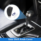 Gear Shift Knob Cover for Toyota Camry (2018–2023) Black Carbon Fiber Blue