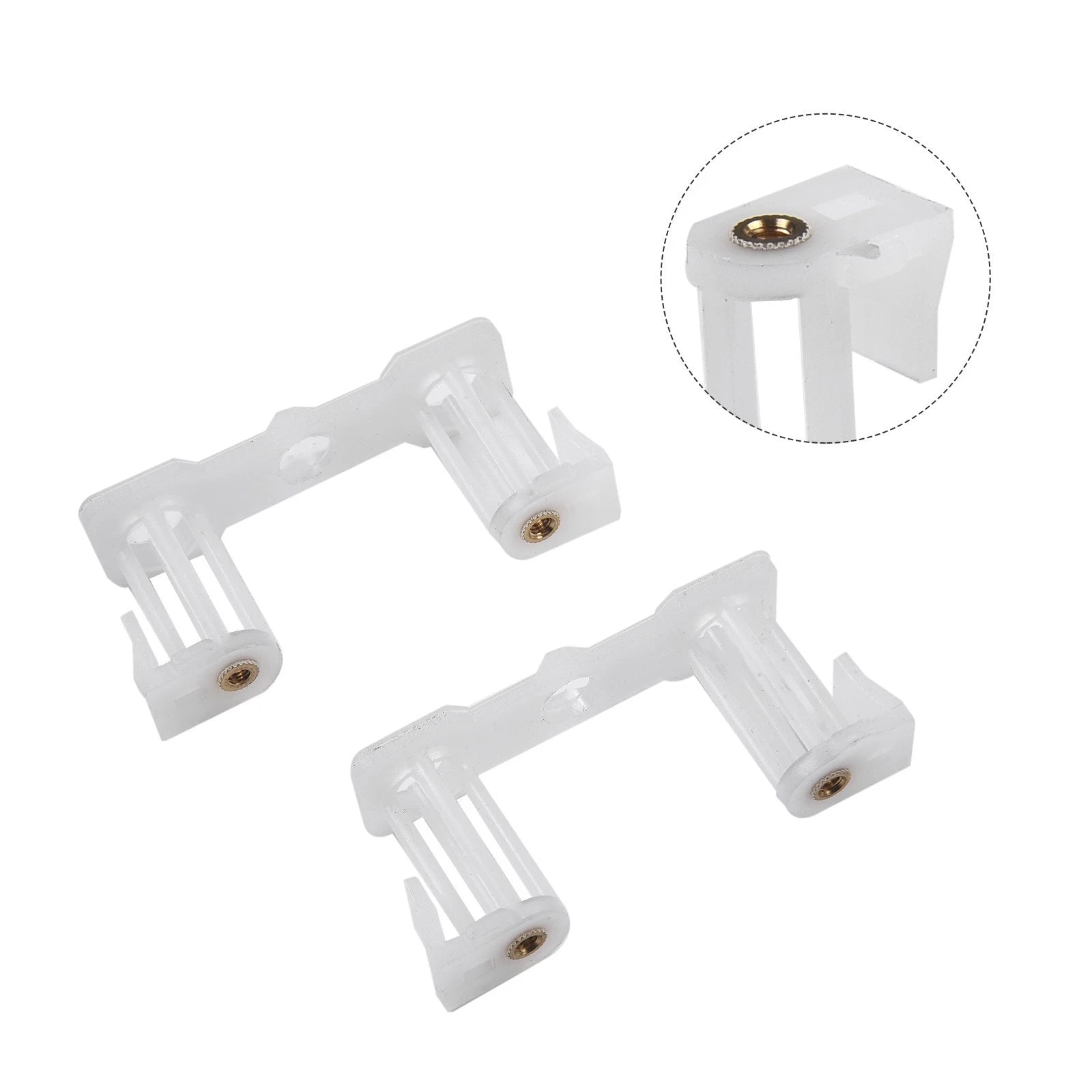2X White Plastic Repair Parts for 4510 Sander