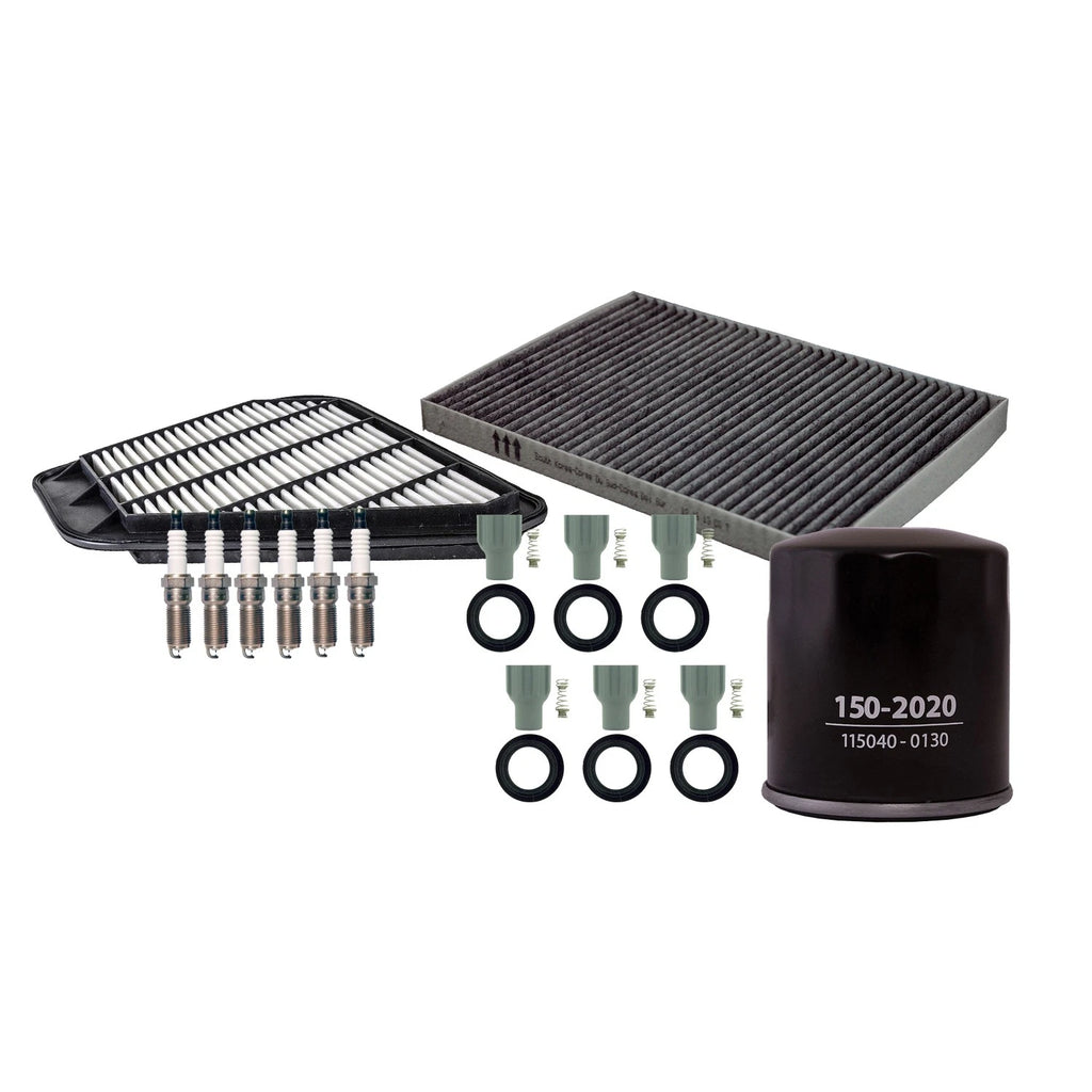 Tune Up Kit with NGK 6 Spark Plugs & Boots for Acadia Enclave Outlook (2007–2017)
