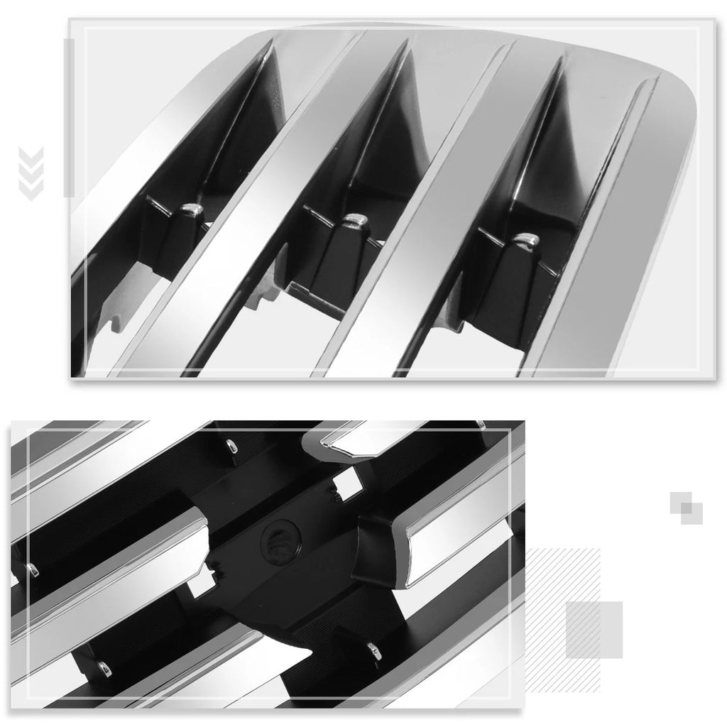 LED Chrome Headlights for Chevy Avalanche Silverado (2003–2007)