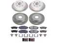 Front and Rear Brake Pad and Rotor Kit for Suzuki Reno (2007–2008) KC411QH
