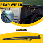 Rear Windshield Wiper Arm and Blade for Jeep Wrangler (2007–2018)