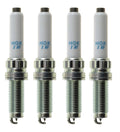 Set of 4 NGK Laser Iridium Spark Plugs 96206 for