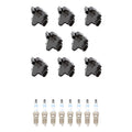 Set of 8 Ignition Coils & Spark Plugs for GMC Sierra 1500 V8