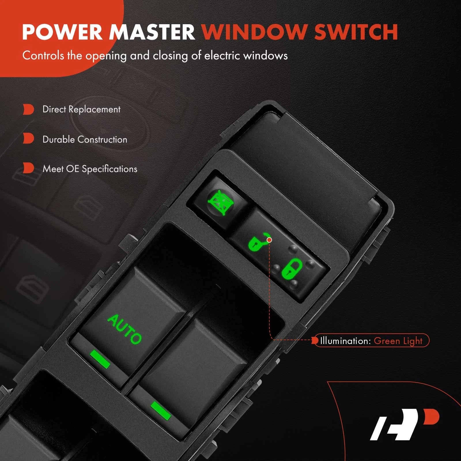 Power Window Switch for Ram Dakota, Jeep Compass (2011)