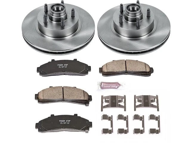Front Brake Pad and Rotor Kit for Mazda B3000 (1998–2002) MC364VR