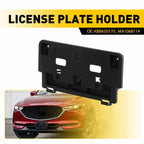 Front License Plate Frame Tag Holder Mounting Bracket for Mazda CX-5 (2017–2021)