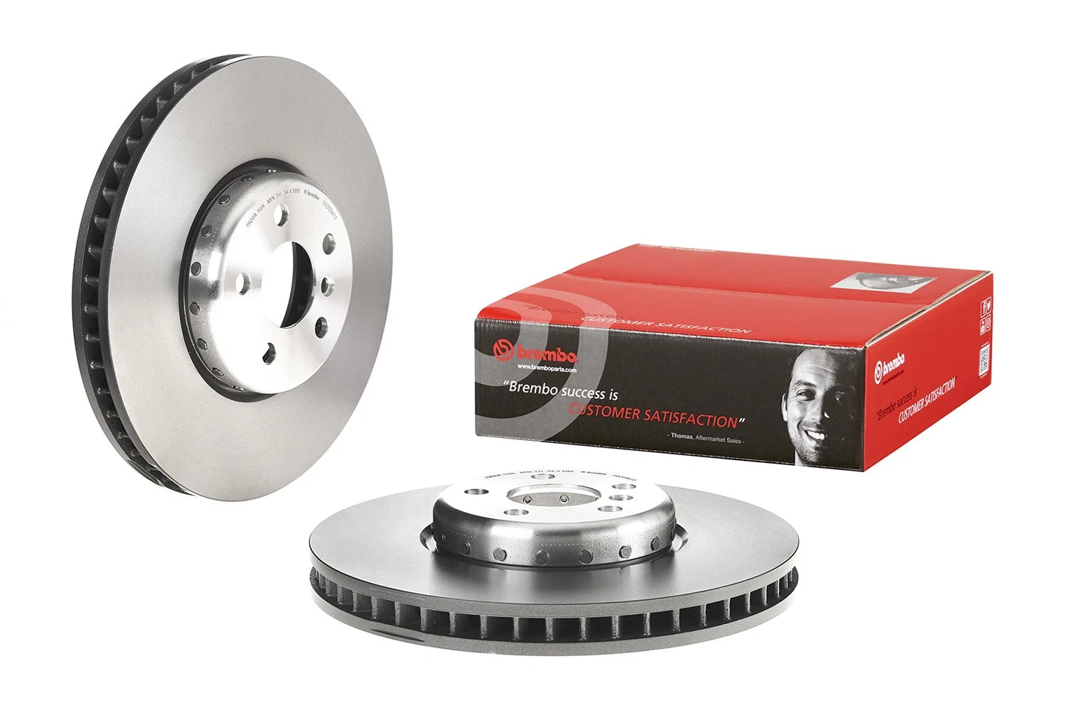 Brembo Front Driver Left Brake Disc Rotor for BMW F25 G01 G12 G32 (2011–2023)