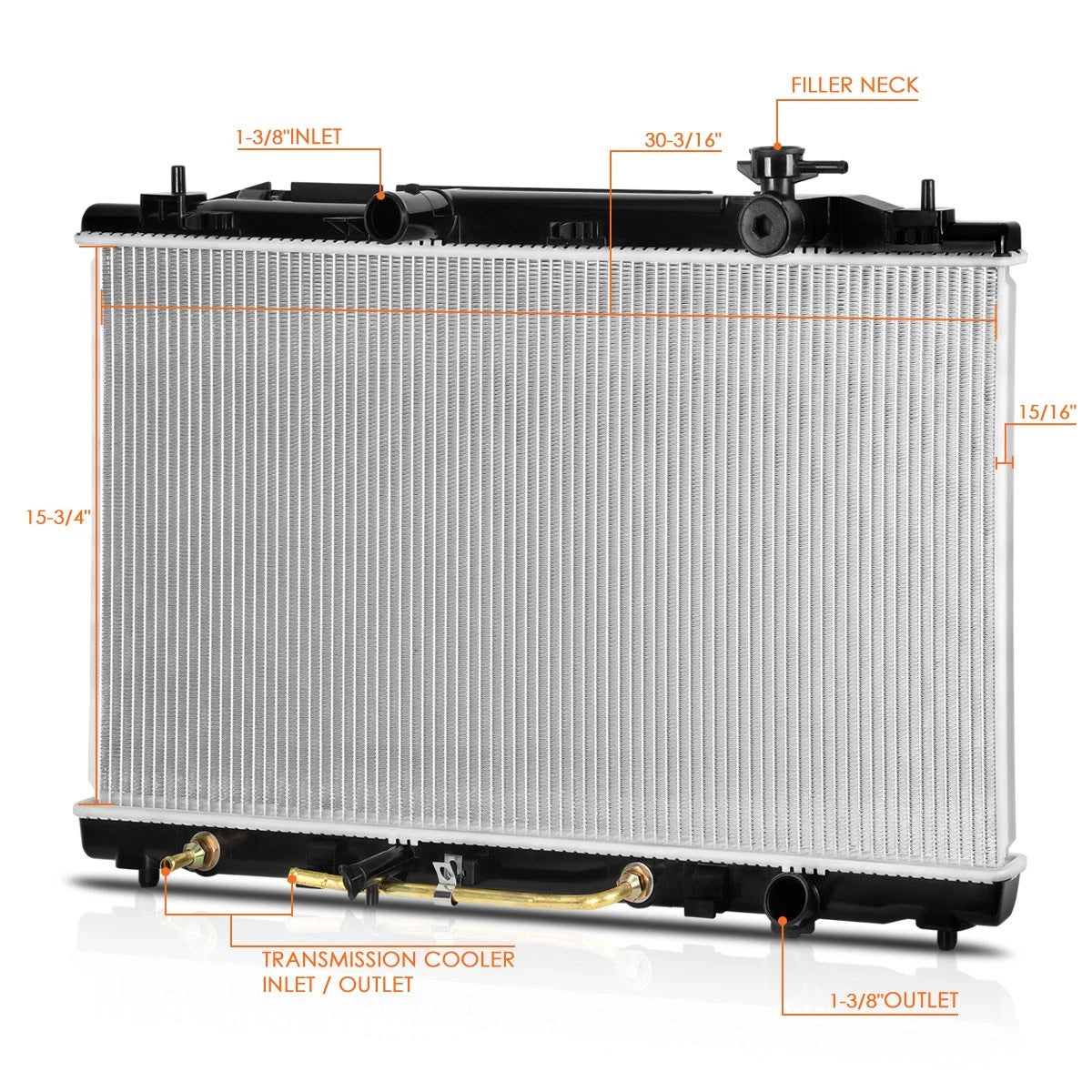 Aluminum Core Radiator for Toyota Avalon/Camry/Venza/ES350 (2005–2016) DPI-2919